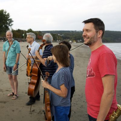 Philippe Côté, Marc Copland,  Saguenay String Quartet:  Connected Universes