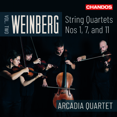 Arcadia Quartet – Weinberg : String Quartets Nos 1, 7 and 11
