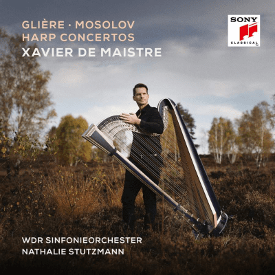 X. de Maistre & WDR Sinfonieorchester dirigé par N. Stutzmann –  Glière & Mosolov : Harp Concertos