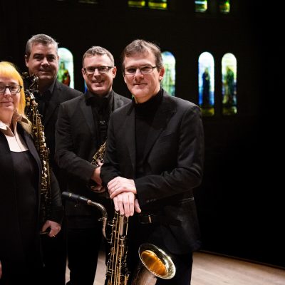 M / NM : Quasar Saxophone Quartet tests the waters with remote and AI performances