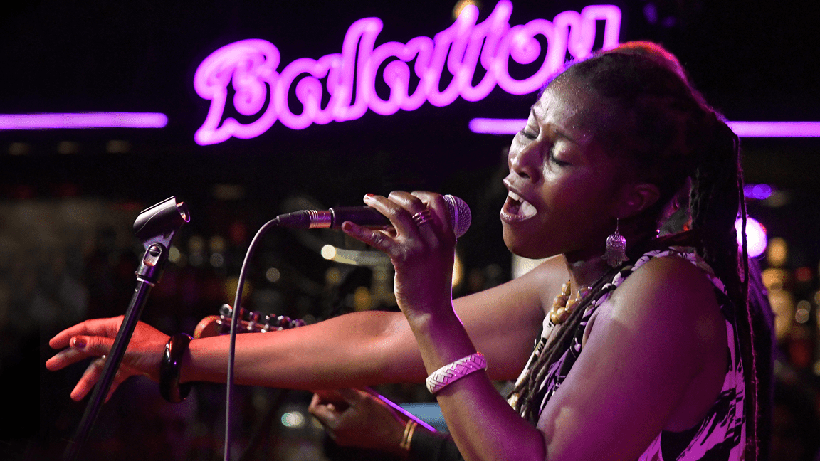 Juliet Nelson au Balattou - PAN M 360