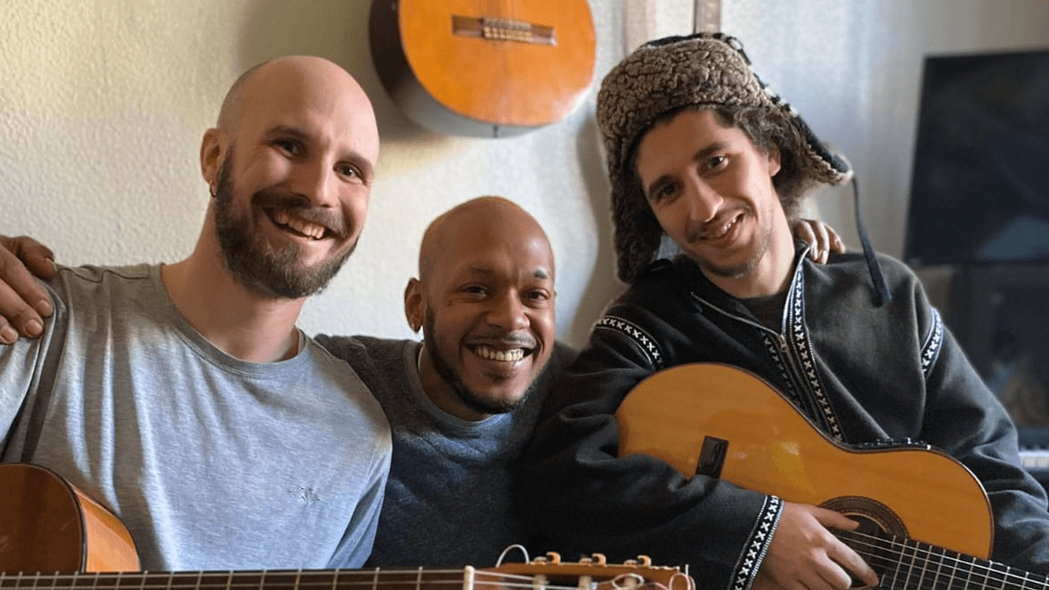 Ali & Nathan & Theilor au Club Balattou - PAN M 360