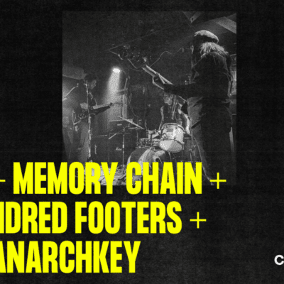 Suoni Per Il Popolo : Durex + Memory Chain + The Hundred Footers + Korra Anarchkey