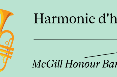 Harmonie d’honneur de McGill à la Salle Pollack
