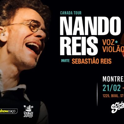 Nando Reis au Club Soda