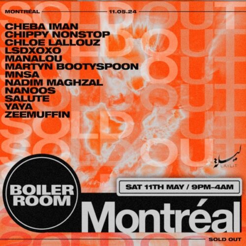 Un Boiler Room à Montréal, un 11 mai 2024 