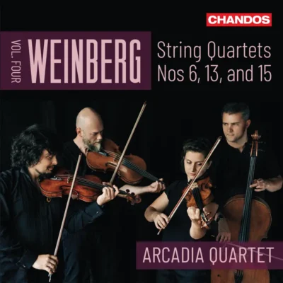 Arcadia Quartet – Weinberg : Quartets nos 6, 13 and 15