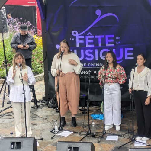 Fête de la musique de Tremblant 2024 | Beautiful flights of latino a capella singing