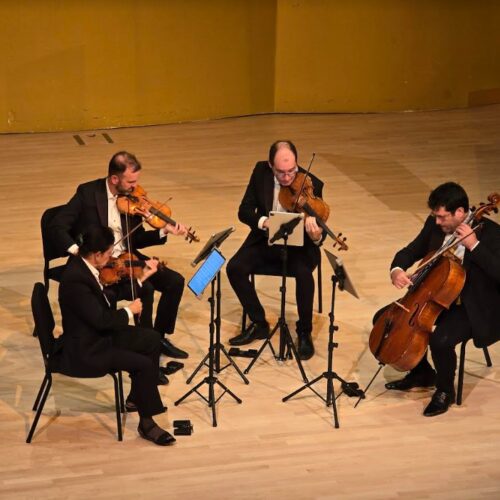 Molinari Quartet/Scelsi : the drop that overflows the music