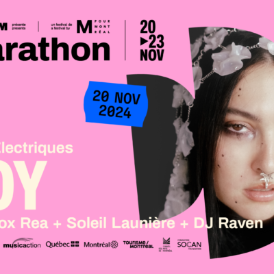 M pour Montréal : KROY + Fleece + Vox Rea + Soleil Launière