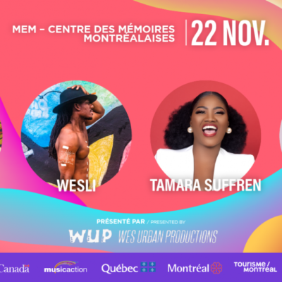 OFF Mundial Montréal X Pan M 360 : Rebecca Jean + Wesli + Tamara Suffren + MOBIO