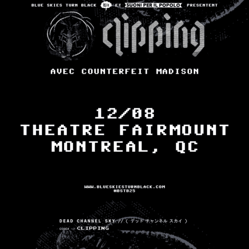 clipping. au Théâtre Fairmount
