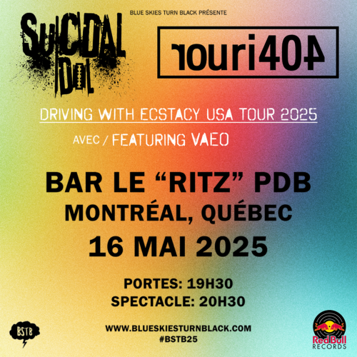SUICIDAL-IDOL & rouri404 au Ritz PDB