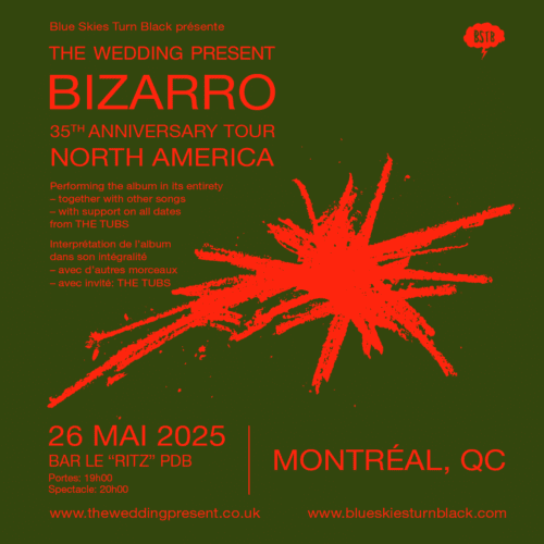 The Wedding Present au Ritz PDB