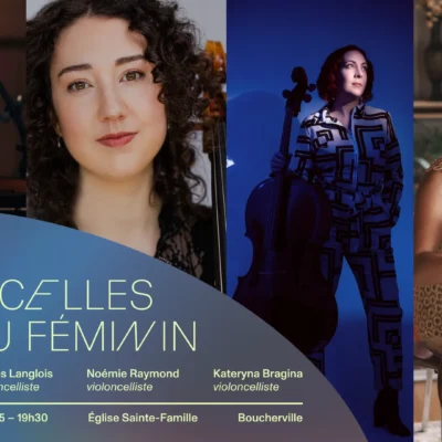 Festival Classica : Violoncelles au féminin à l’Église Sainte-Famille