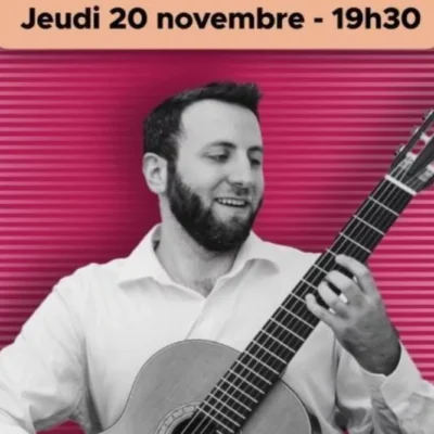 Adam Cicchillitti, guitare / Denis Plante, bandonéon / Jean-Marie Zeitouni, chef | SABORLATINO à la salle Pierre-Mercure