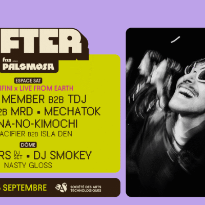 After Palomosa : SPF INFINI X LIVE FROM EARTH • FCUKERS (DJ SET) à la SAT