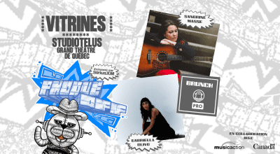 Brunch Le Phoque OFF PRO 2026 : Sandrine Masse + Gabriella Olivo au STUDIOTELUS du Grand-Théâtre de Québec