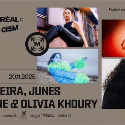 M pour Montréal : Kat Pereira, Junes, Delphine & Olivia Khoury au Quai Des Brumes