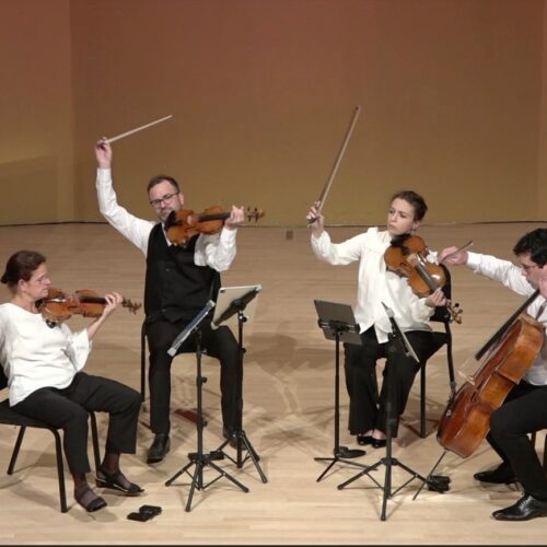 Quatuor Molinari | Rythmes (et autres grandes qualités) de 3  œuvres canadiennes: Murphy, Schafer, Thomson