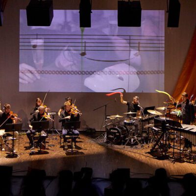 Le Vivier / Semaine du Neuf : Architek Percussion & Contrechamps – Kino-sonique  / Les mots de la direction artistique