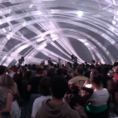 Dômesicle / SAT | First Techno Night Under the Dome, Account of A First Immersion