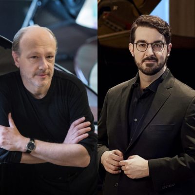 Marc-André Hamelin et Charles Richard-Hamelin en duo! à la salle Bourgie