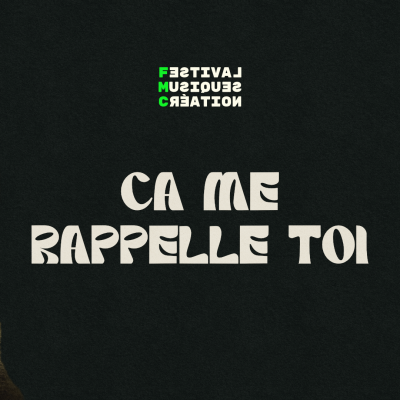 Festival des musiques de création : Ça me rappelle toi – Chanson réconfortante au Studio Desjardins du CEM