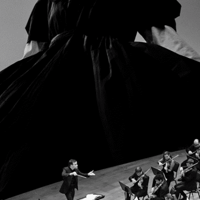 Ghostly Kisses et l’Or­chestre FILM­har­mo­nique à la salle Louis-Fréchette