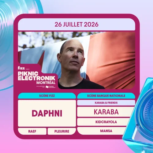 Piknic Électronik : Daphni, KARABA, Raef et plus au parc Jean-Drapeau