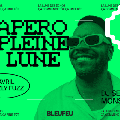 Apéro Pleine Lune : La lune des Échos au Grizzly Fuzz