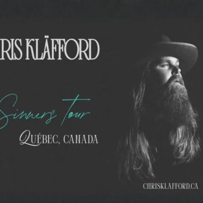 Chris Kläfford : Sinner&rsquo;s Tour à la salle Albert-Rousseau