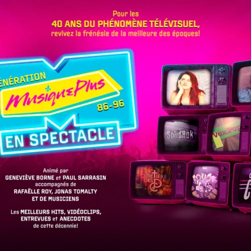 Génération MusiquePlus – En spectacle à la salle Albert-Rousseau