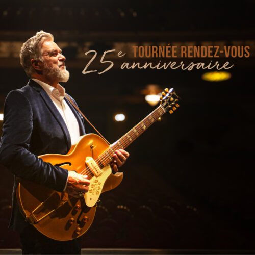 Sylvain Cossette : Tournée Rendez-vous – 25e anniversaire à l’Amphithéâtre Cogeco