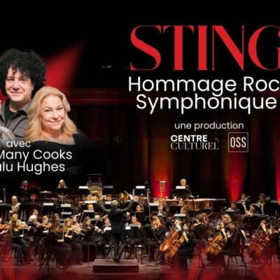 Sting – Hommage Rock Symphonique : Une célébration orchestrale de son répertoire à la salle Maurice-O’Bready