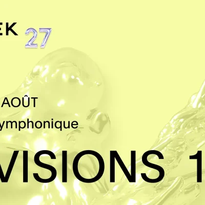MUTEK : X/VISIONS 1 à la Maison symphonique