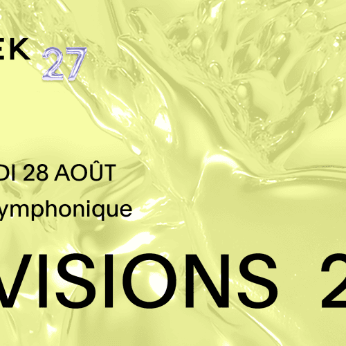 MUTEK : X/VISIONS 2 à la Maison symphonique