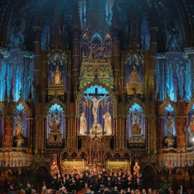 OM : Noël choral à la Basilique à la Basilique Notre-Dame de Montréal