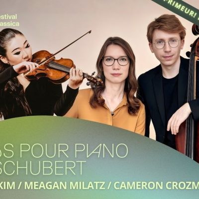 Festival Classica : Trios pour piano de Schubert à l’Église Sainte-Famille