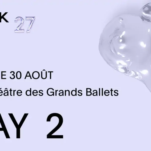 MUTEK : PLAY 2 au Studio-Théâtre des Grands Ballets