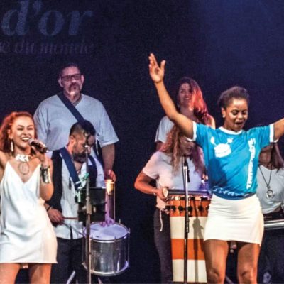 Festival international Nuits d’Afrique : Tamboreal Samba Bloco au parterre du Quartier des spectacle