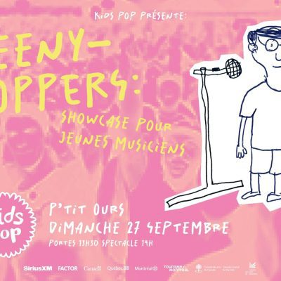 POP Montréal 2026 : Teeny-POPPERS – showcase pour jeunes musiciens au P’tit Ours