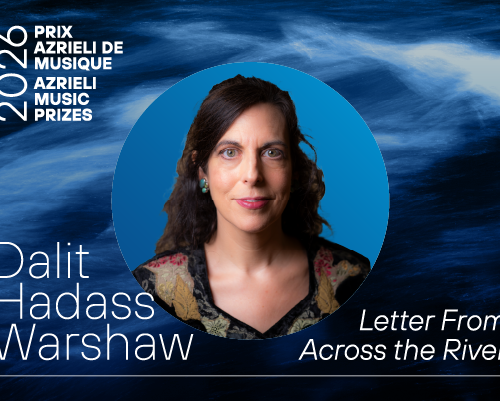 Azrieli Prize 2026 | Dalit Hadass Warshaw: a final letter before dying
