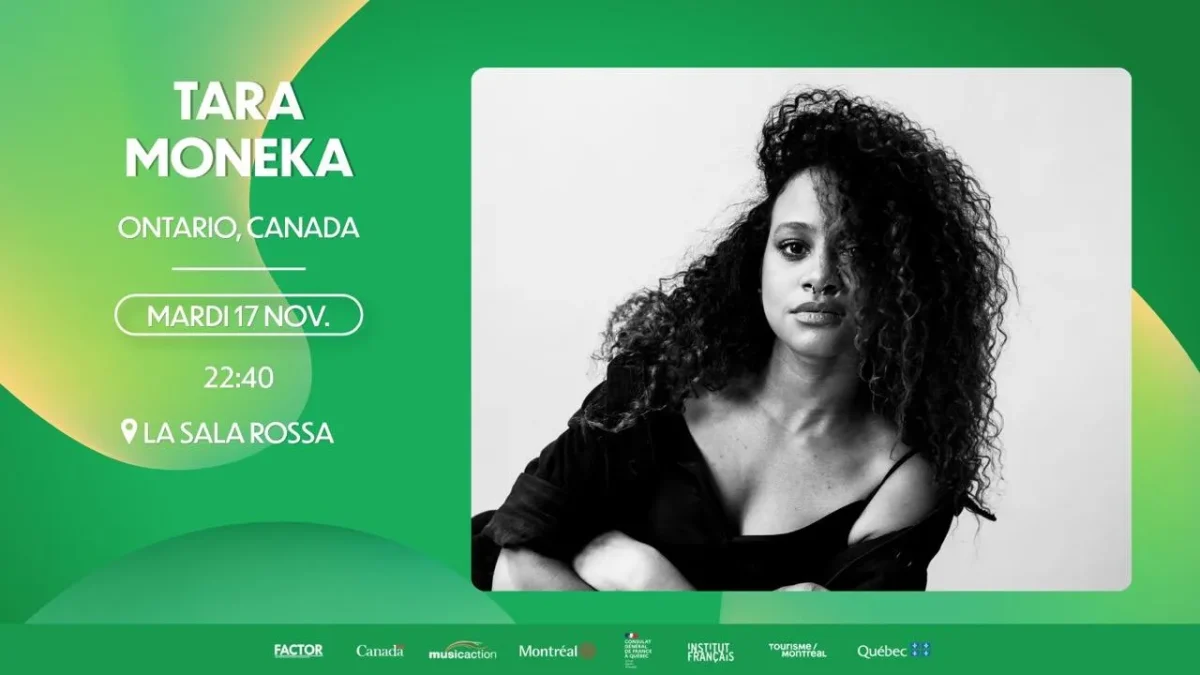 Mundial Montréal : Tara Moneka à La Sala Rossa